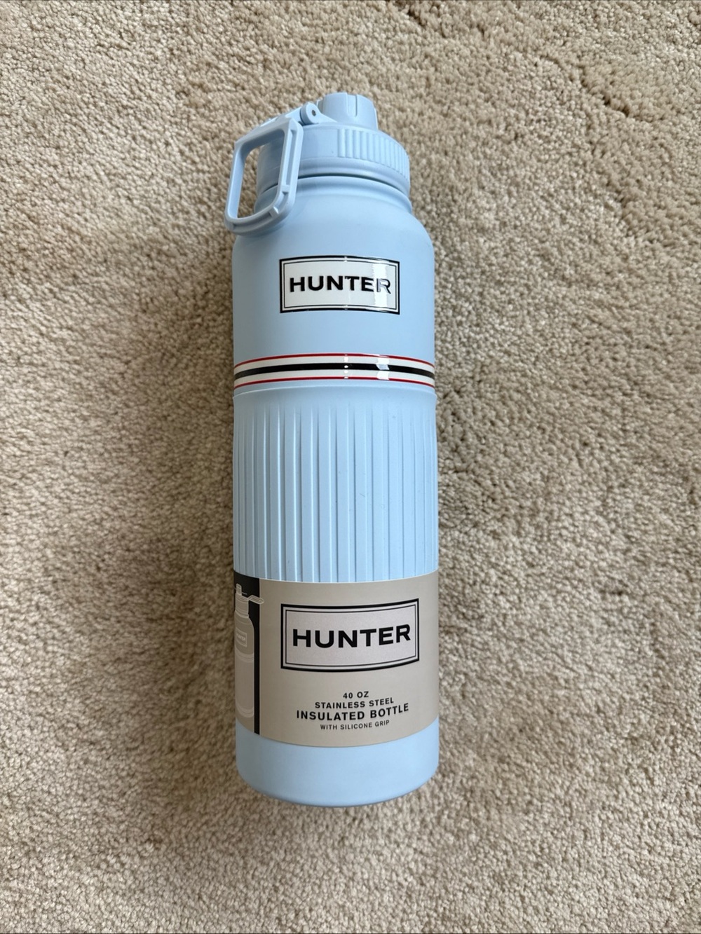 Hunter Light Blue Insulated Water Bottle